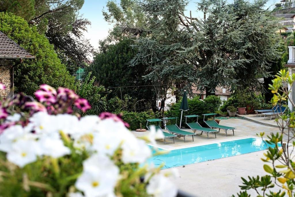Villa Eden Jacuzzi Pool & Private Parking Domaso Exteriör bild